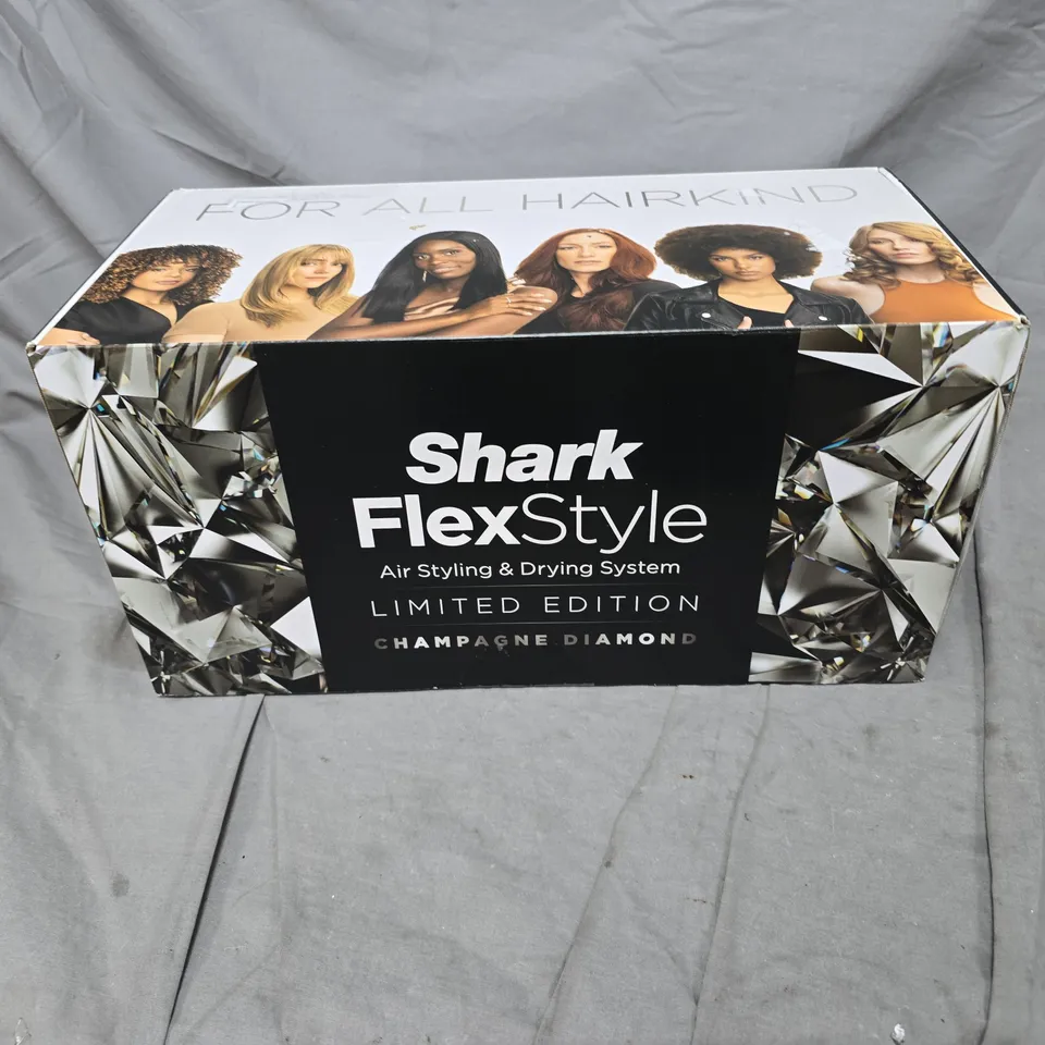 SHARK FLEXSTYLE SPARKLE GOLD DIAMOND LIMITED EDITION AIR DRYER & STYLER