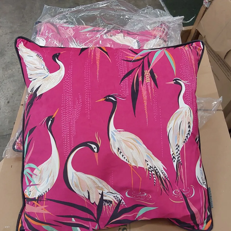BAGGED SET OF 2 HERRON FEATHERS CUSHIONS WITH FILLING (1 ITEM)