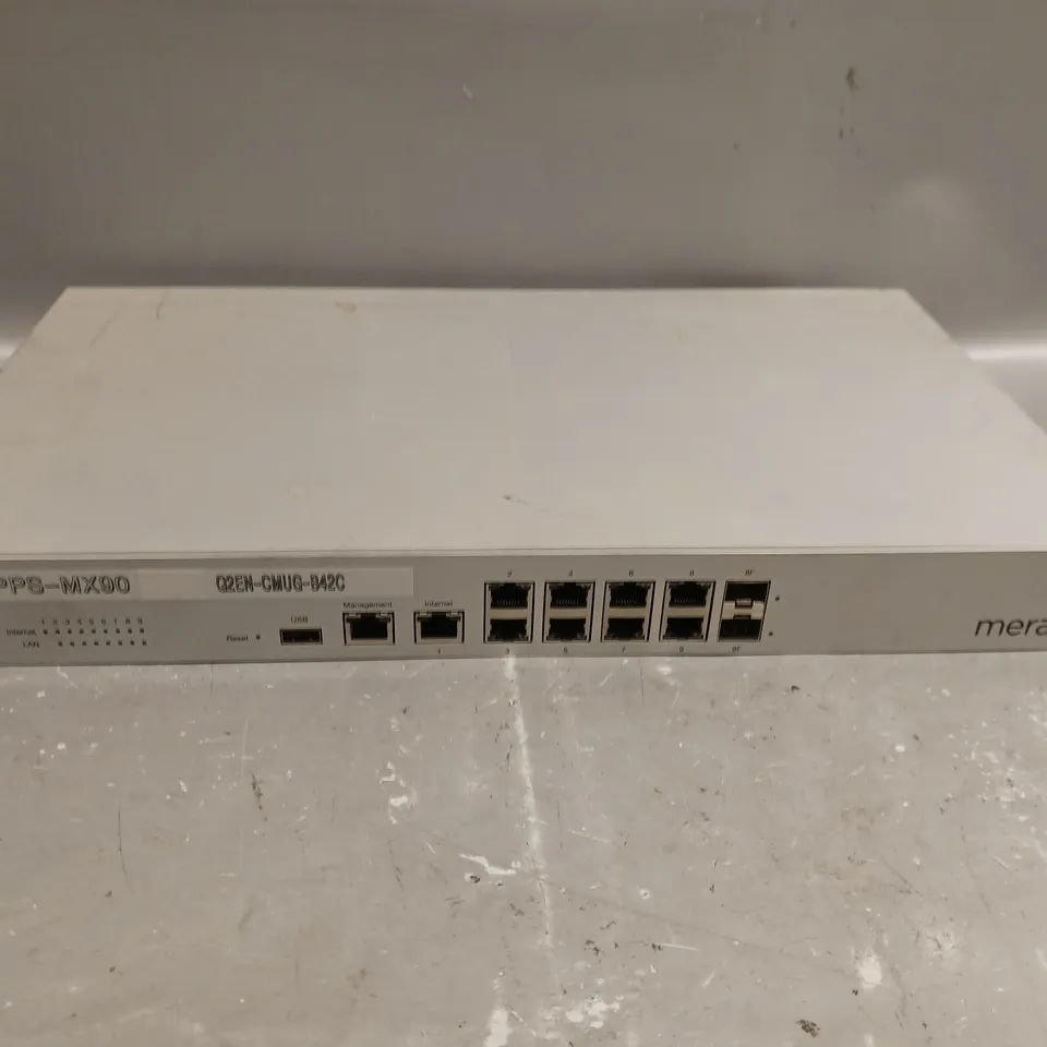 CISCO MERAKI PPPS-MX90 SECURITY APPLIANCE 