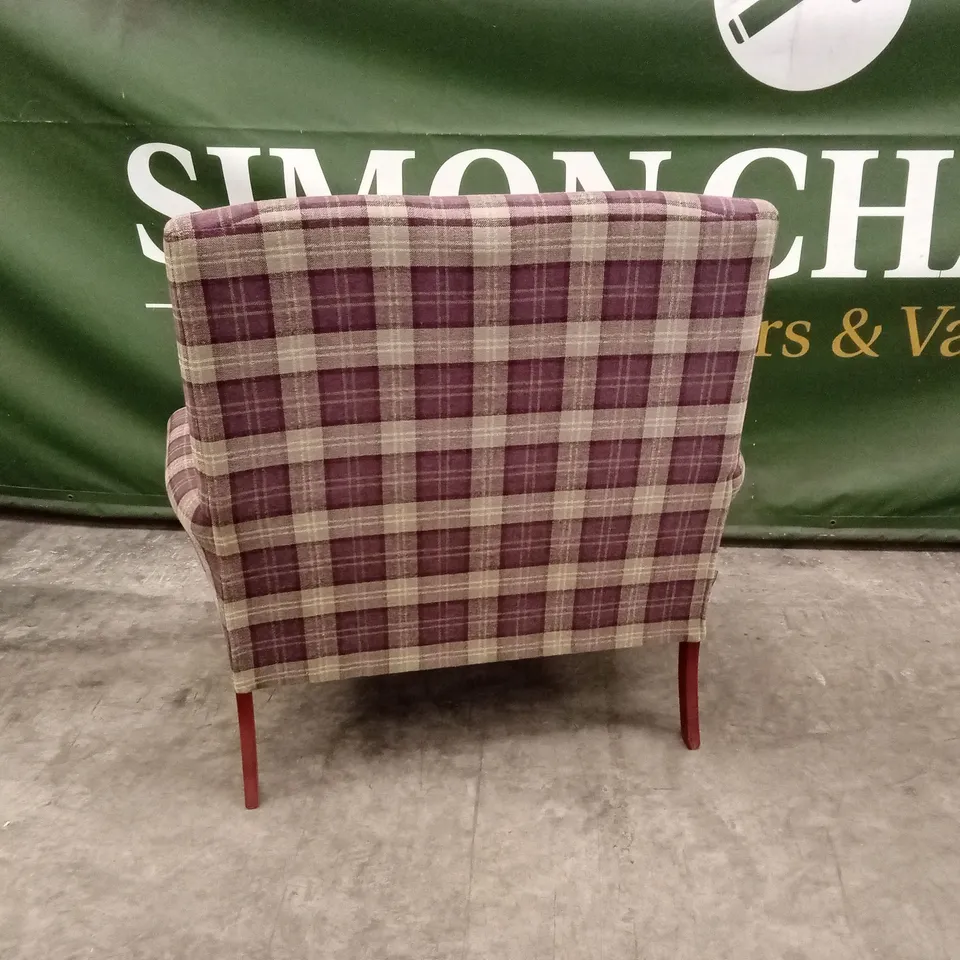 QUALITY DESIGNER EDINBURGH HIGH-BACK SMALL 2 SEATER FABRIC SOFA