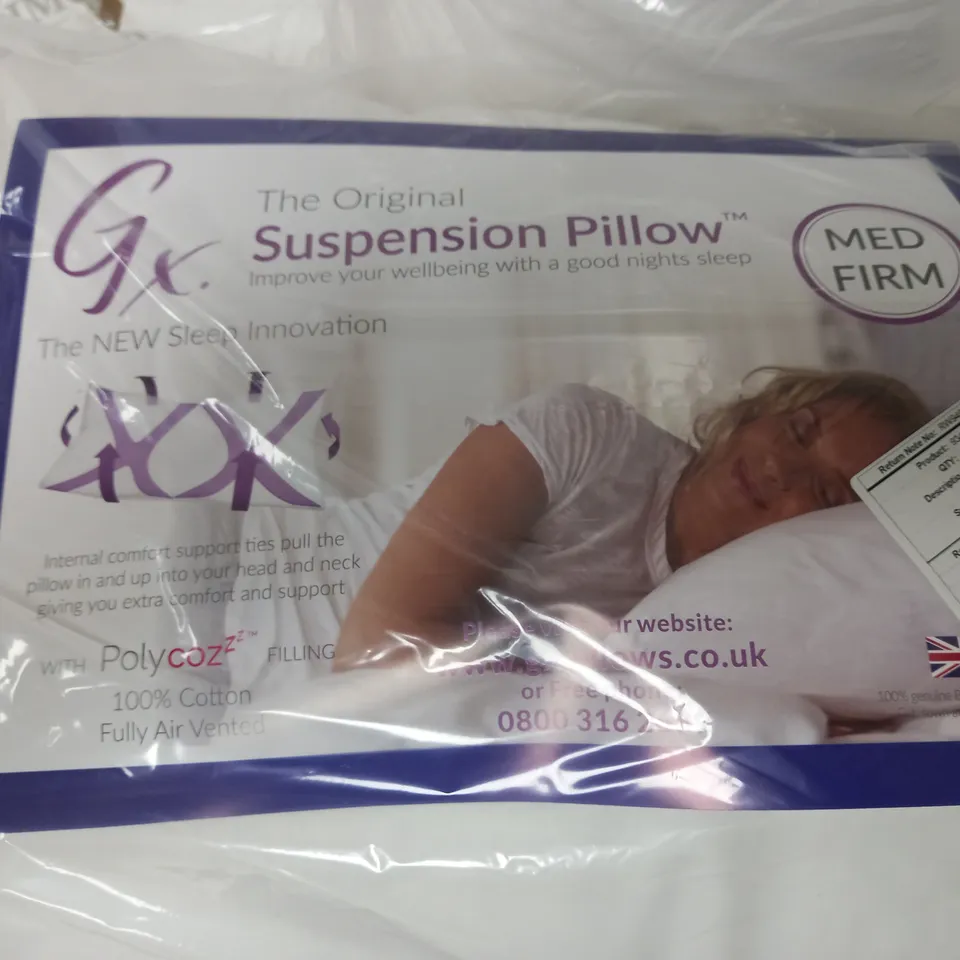 GX 2ND GENERATION SUSPENSION PILLOW - MEDIUM FIRM 