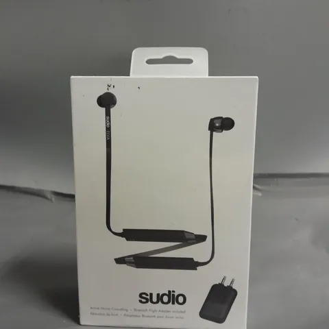 BOXED AND SEALED SUDIO IN EAR ACTIVE NOISE CANCELLING EARPHONES