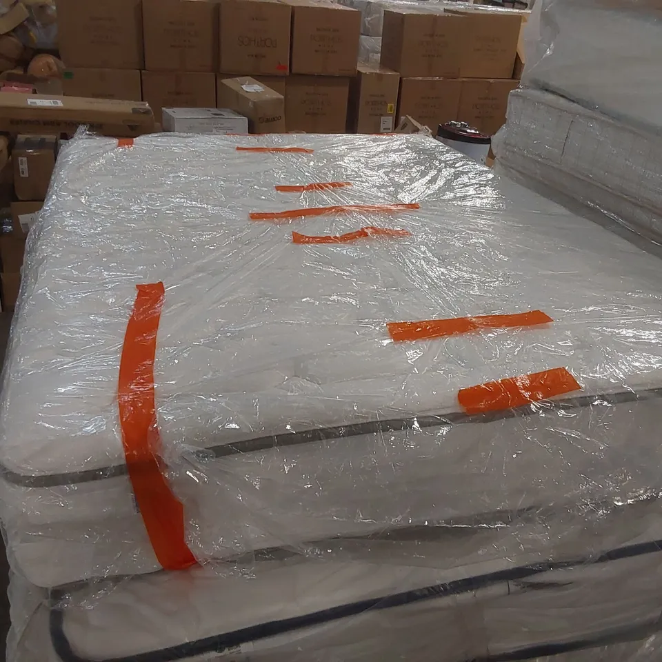 QUALITY BAGGED NOVILLA 25CM ORTHO MEMORY FOAM POCKET SPRUNG 135CM DOUBLE MATTRESS