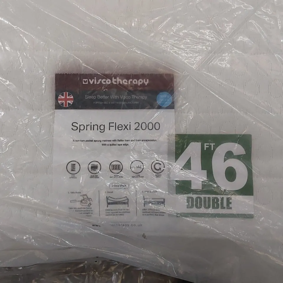 QUALITY BAGGED OPEN COIL 4'6" MATTRESS 