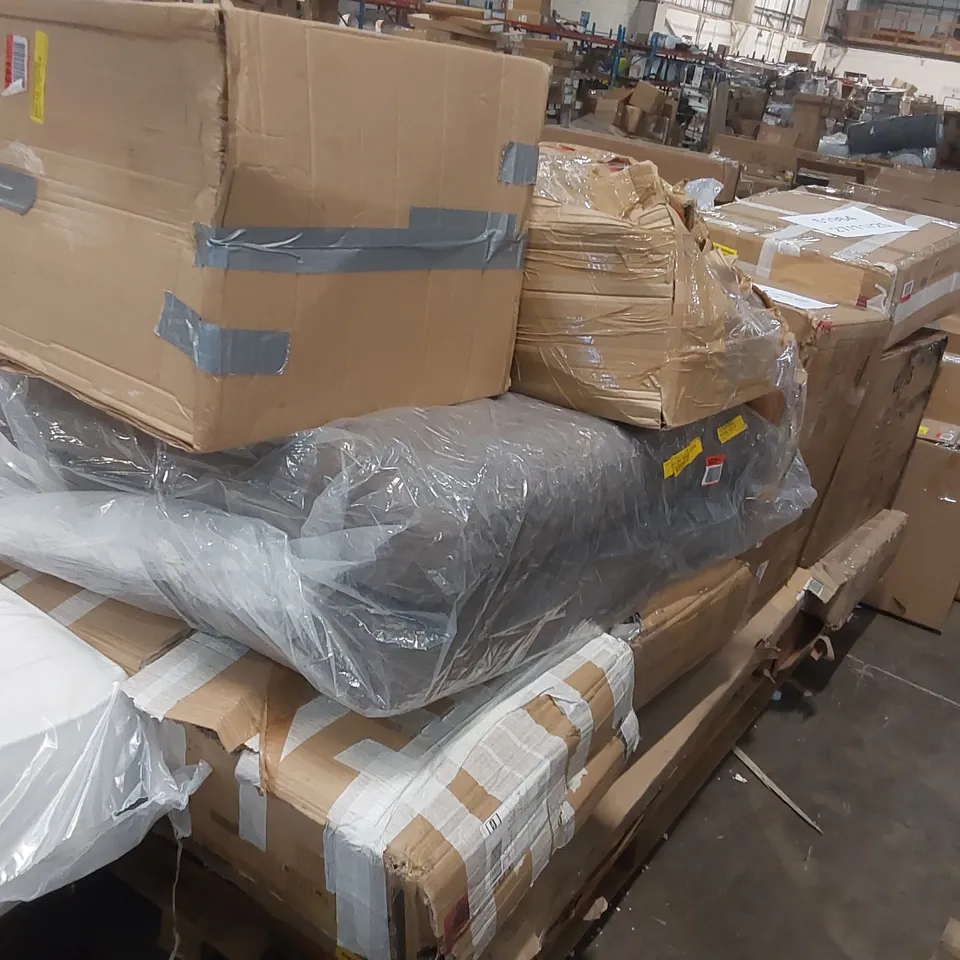 PALLET CONTAINING A LARGE QUANTITY OF ASSORTED FURNITURE PARTS 