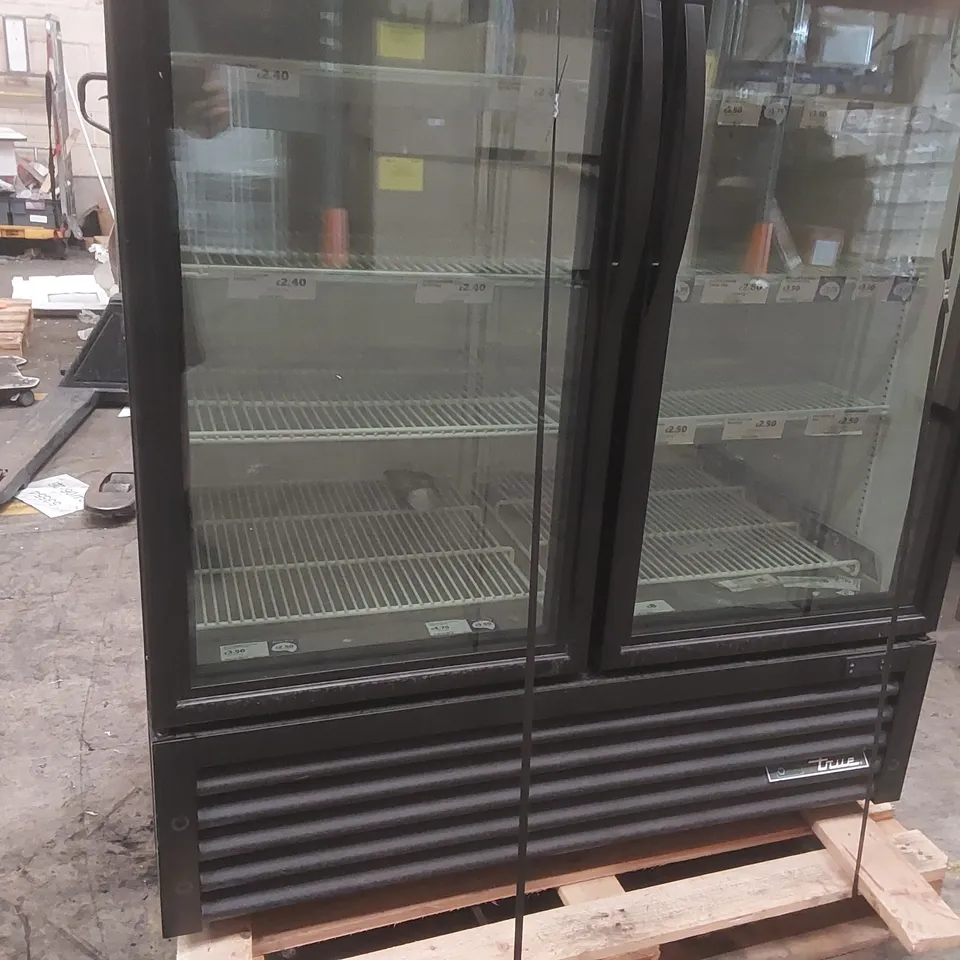TRUE GDM 43F HC TSL01 COMMERCIAL GLASS DOOR DISPLAY FREEZER