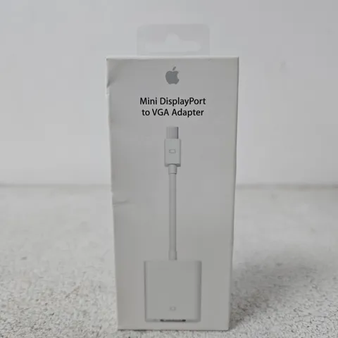 BOX OF APPROX 50 APPLE MINI DISPLAYPORT TO VGA ADAPTER