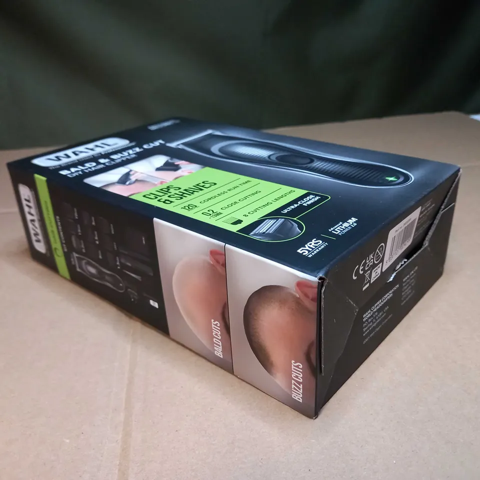 BOXED/SEALED WAHL BALD & BUZZ CUT DIY HAIR CLIPPERS