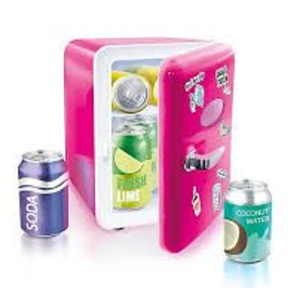 SO CHILL MINI FRIDGE PINK 