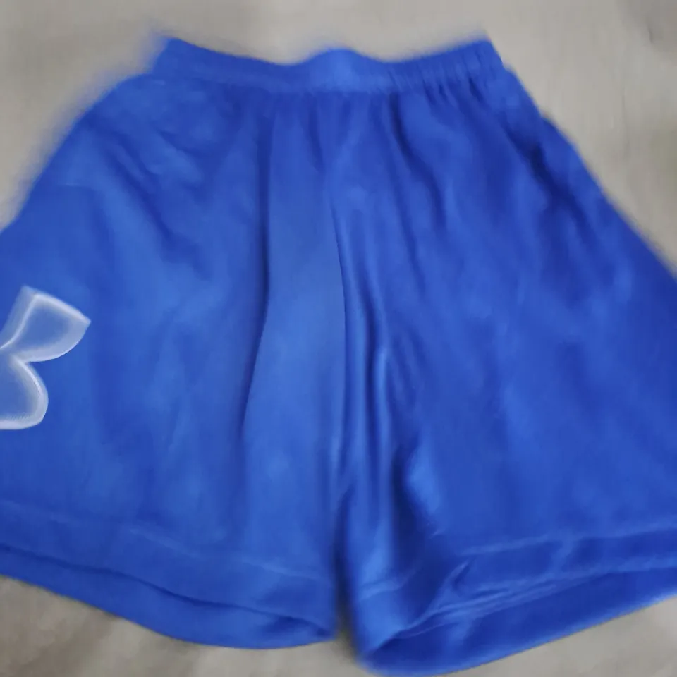 UNDER ARMOUR BLUE SHORTS - SMALL