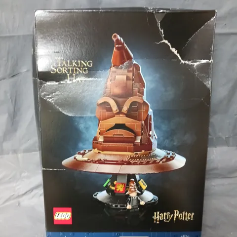 BOXED LEGO HARRY POTTER TALKING SORTING HAT - 76429