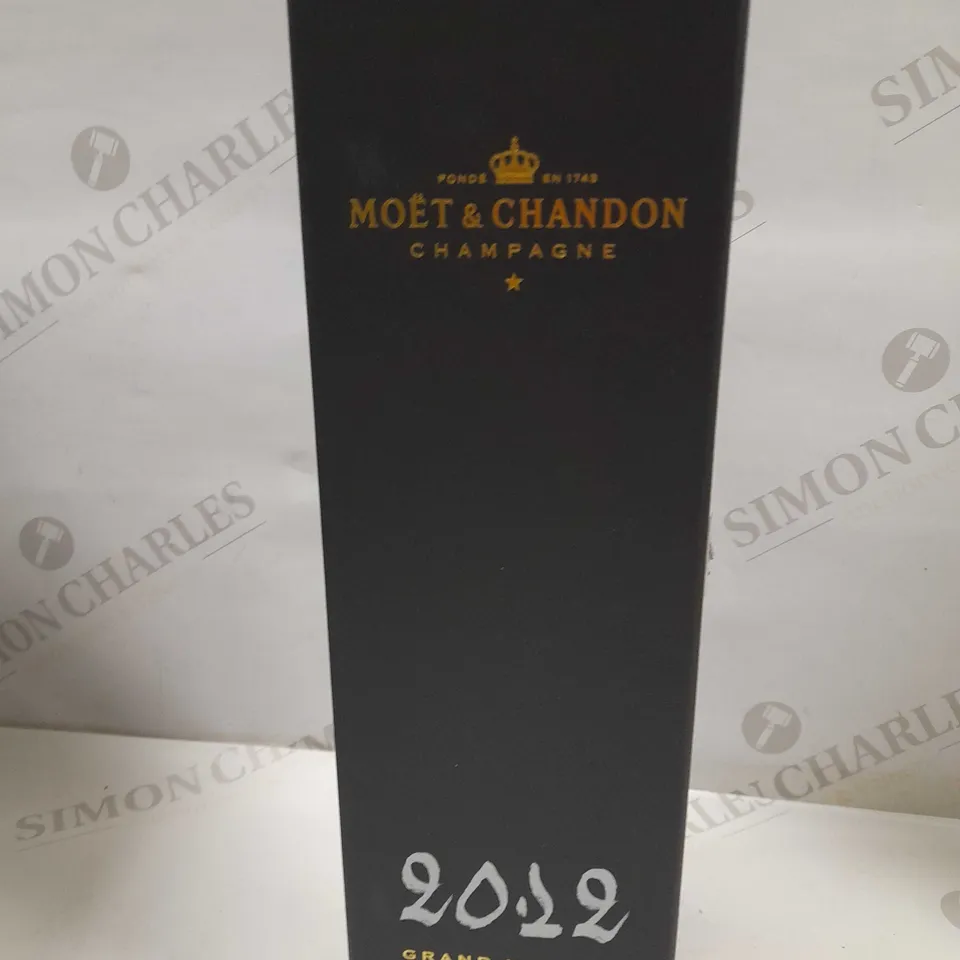BOXED MOET AND CHANDON CHAMPAGNE 2012 GRAND VINTAGE 750ML