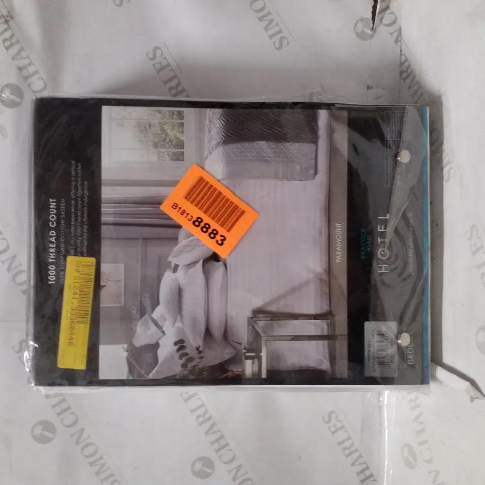 BRAND NEW SEALED PARAMOUNT COTTON DUVET COVER SUPERKING 