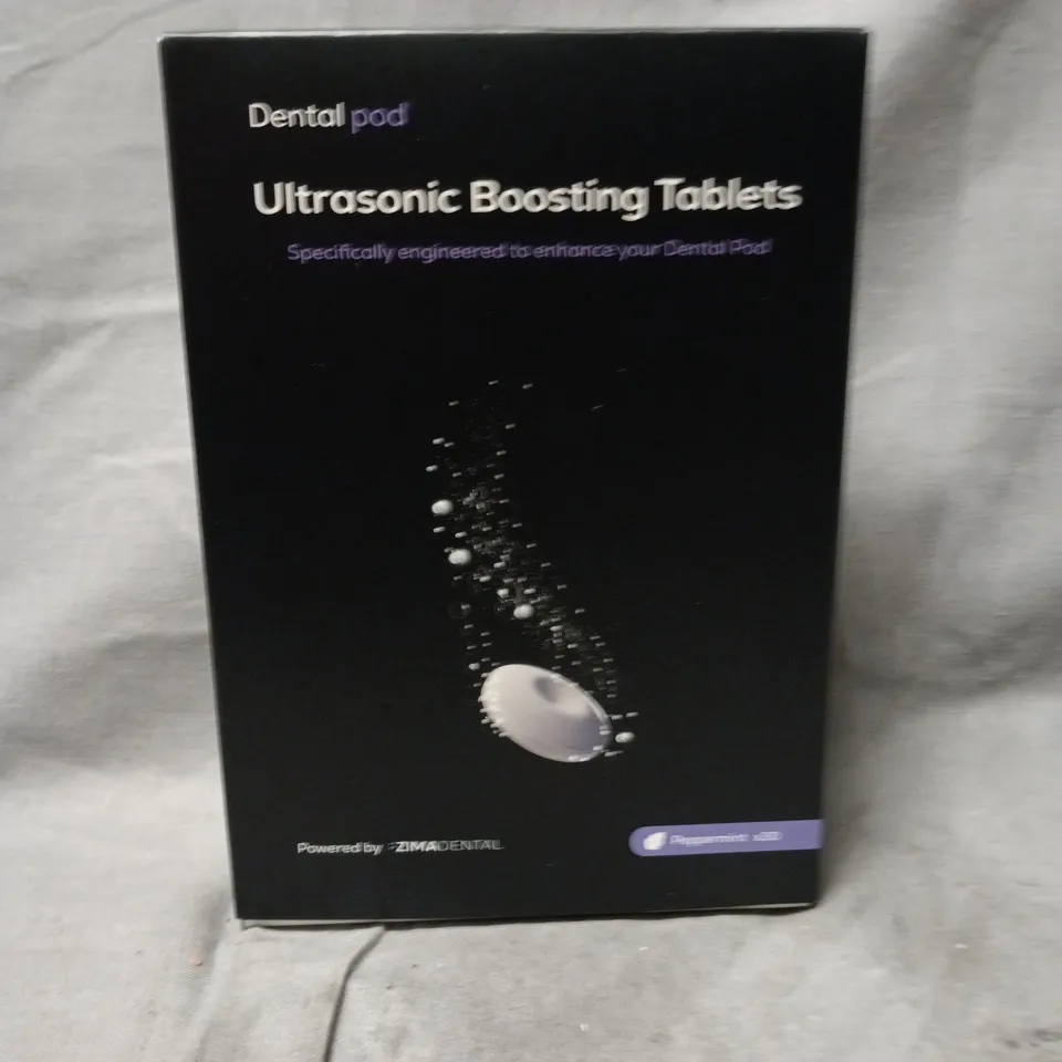 LOT OF 3 DENTAL POD 30-PACKS OF ULTRASONIC BOOSTING TABLETS - PEPPERMINT