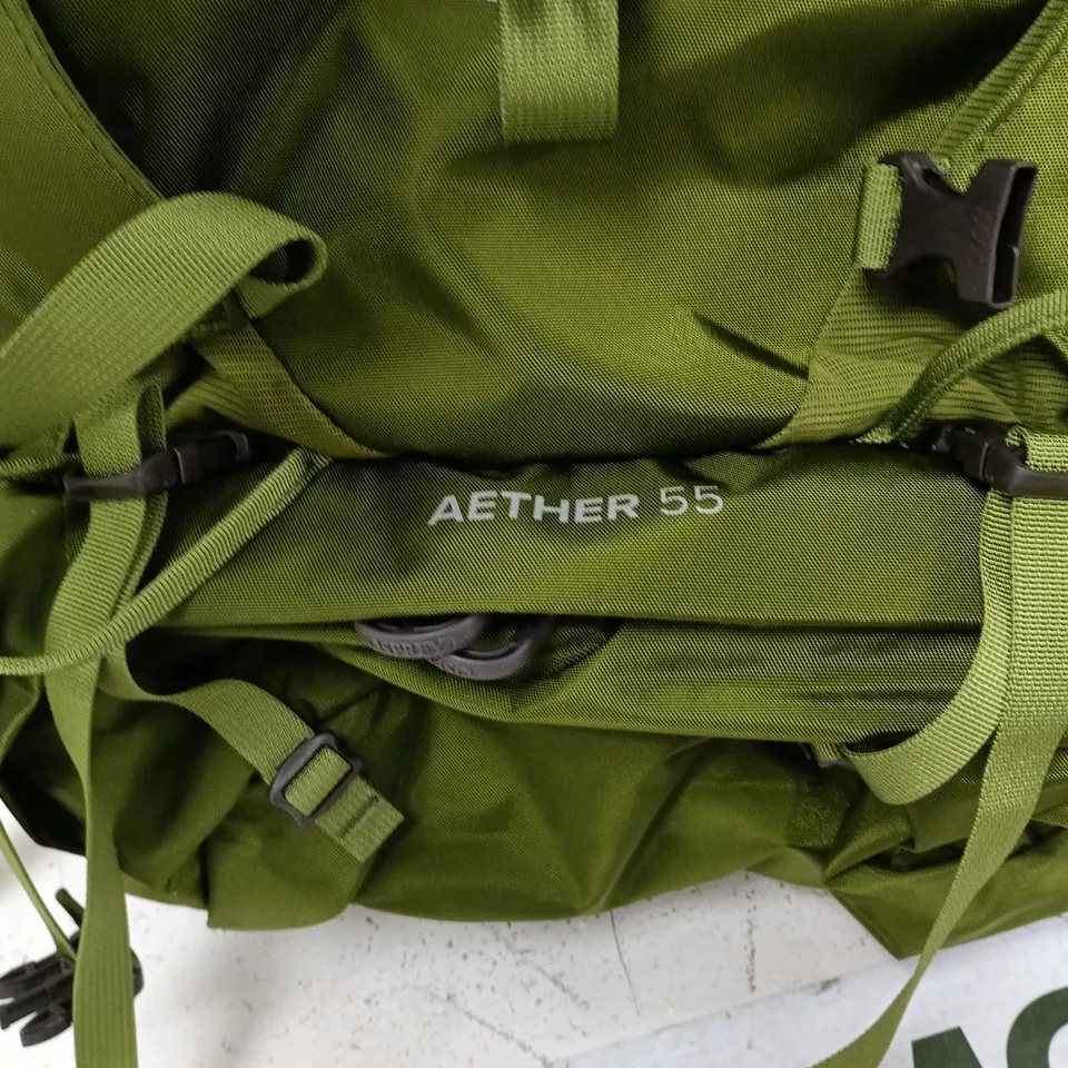 OSPREY AETHER 55 BACKPACK – OLIVE GREEN