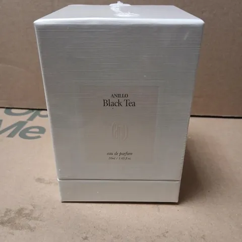 BOXED AND SEALED ANILLO BLACK TEA EAU DE PARFUM 50ML