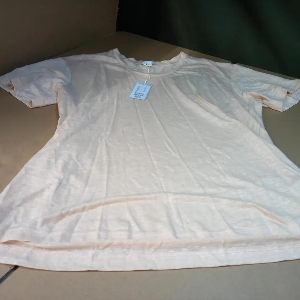 COS PEACH MARL FITNESS STYLE TOP - SMALL