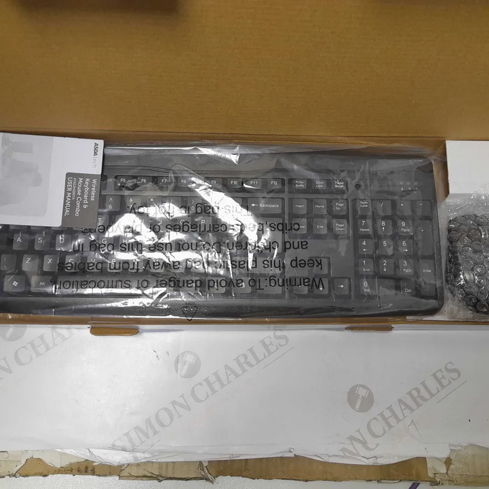 TECH WIRELESS KEYBOARD AND MOUSE COMBO