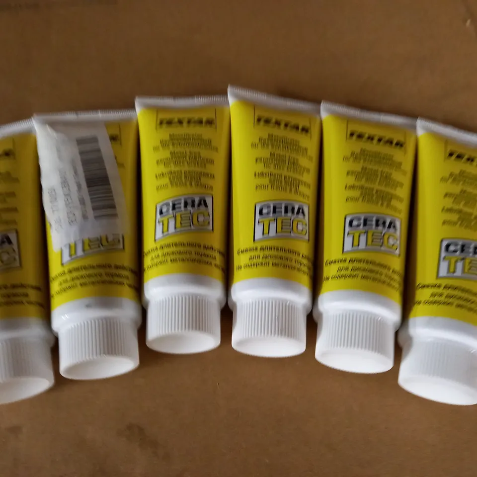 LOT OF 6 TEXTAR 75ML METAL FREE PERMANENT LUBRICANT FOR DISC BRAKES 