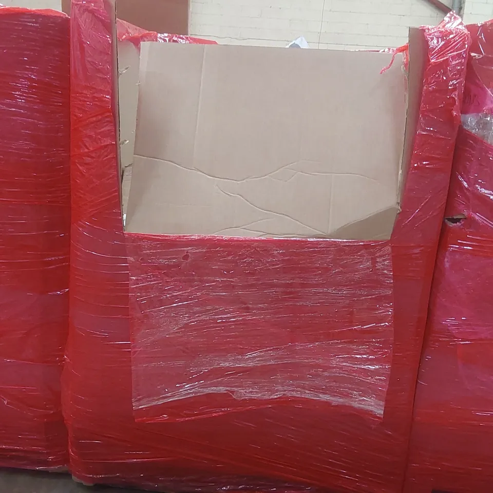 PALLET CONTAINING A LARGE QUANTITY OF ASSORTED ITEMS INCLUDING: STACK N' ROLL MODULAR STORAGE SYSTEM, AMS HEATER FOR 3D PRINTER, COOKER HOOD, SAUNA MATS, SOCKET HOLDER ECT