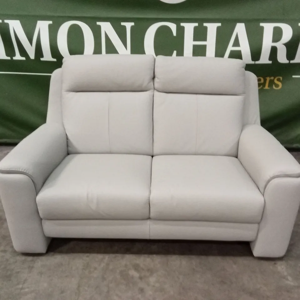 QUALITY DESIGNER ITALIAN MADE GIORGIA 2 SEATER LEATHER SOFA