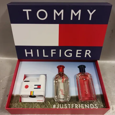 TOMMY HILFIGER FOREVER JUST FRIENDS FRAGRANCE POLAROID GIFT SET 