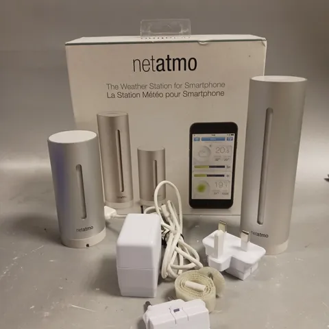 BOXED NETATMO THE WEATHER STATION FOR IPHONE