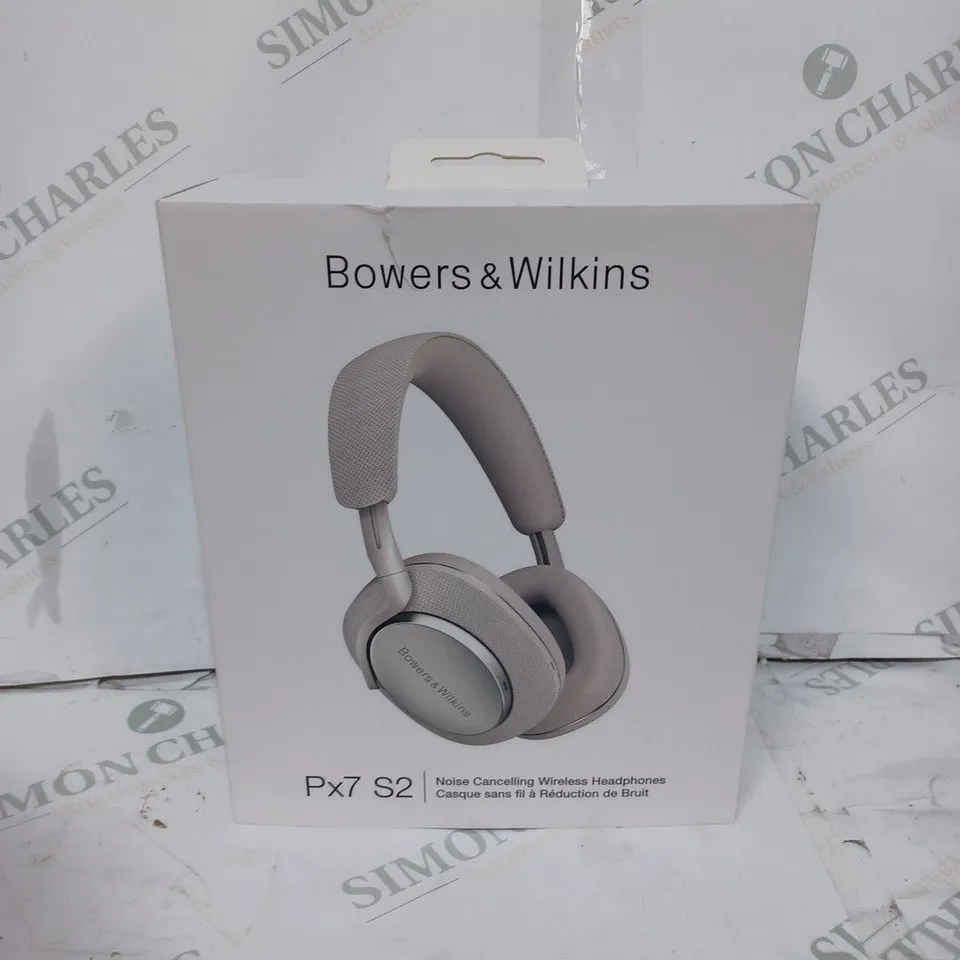 BOWERS & WILKINS PX7 S2 NOISE CANCELLING WIRELESS HEADPHONES 