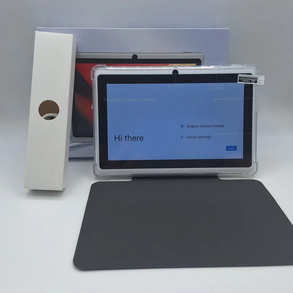 BOXED ANDROID KIDS TABLET WITH BLUE FOLIO CASE