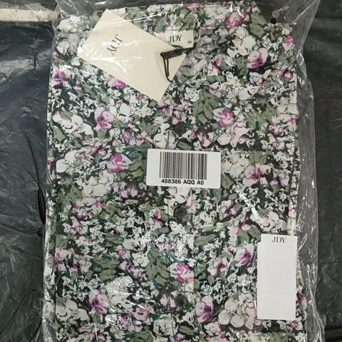 SEALED JDY BARBARA FLORAL DESIGN MIDI SHIRT DRESS - XS