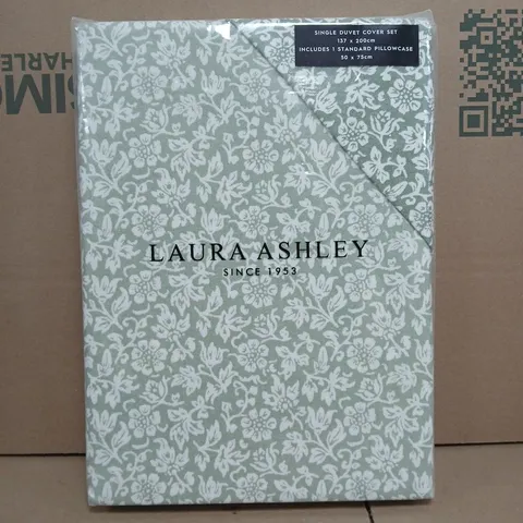 LAURA ASHLEY SINGLE DUVET COVER SET