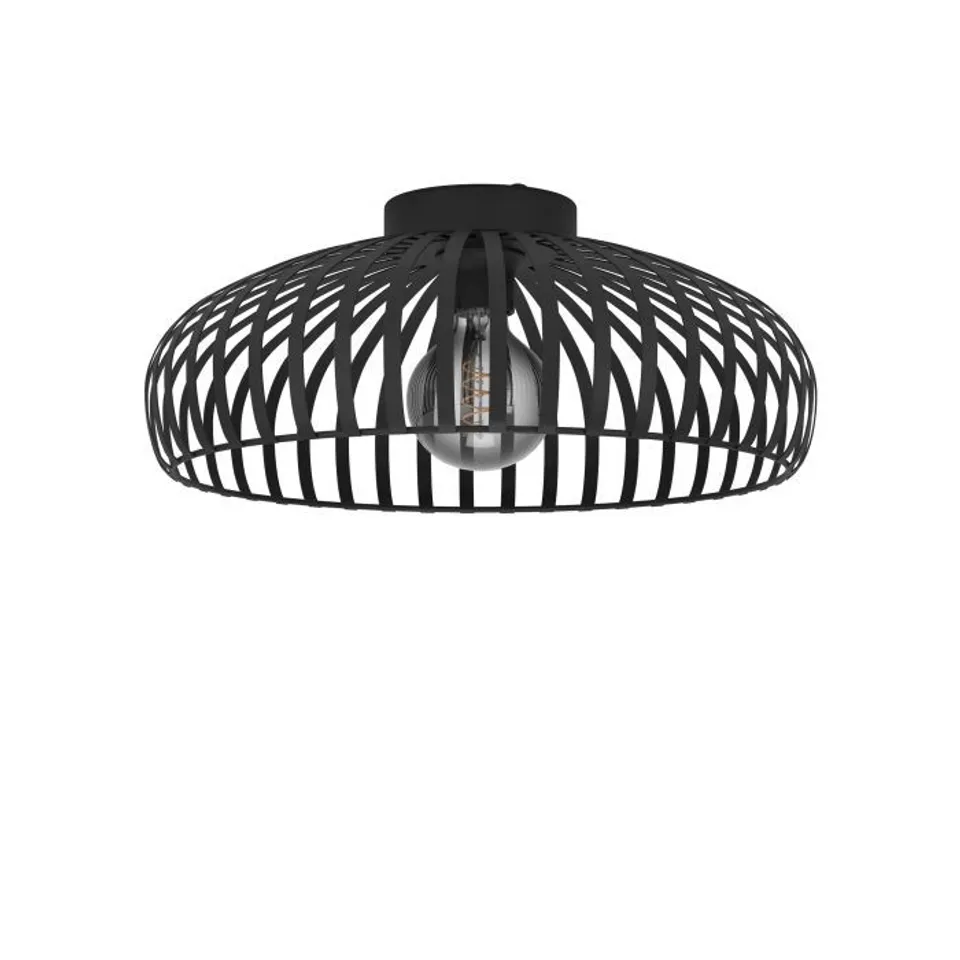 BOXED MOGANO 3 CEILING LIGHT - BLACK