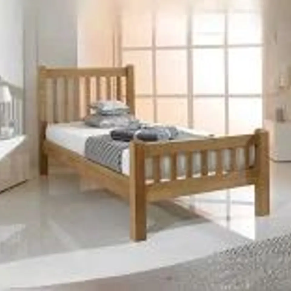 BOXED PRINCIPAL SINGLE 3' WOOD BED FRAME