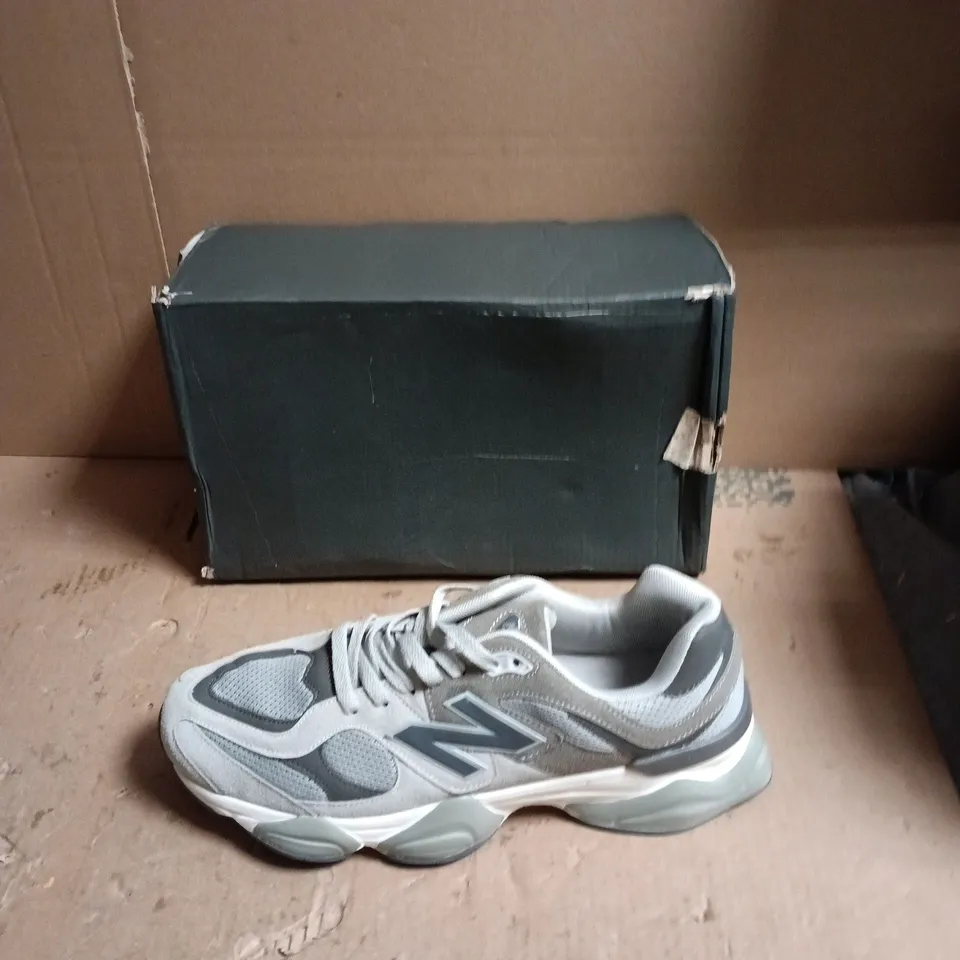 NEW BALANCE GREY/WHITE SNEAKERS – MEN'S FOOTWEAR - SIZE UK 11 