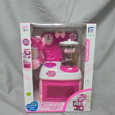 PINK KITCHEN PLAYSET - COOKING SERIES (AGES 3+)