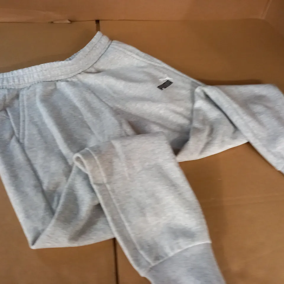 PUMA LIGHT GREY JOGGERS - EU M