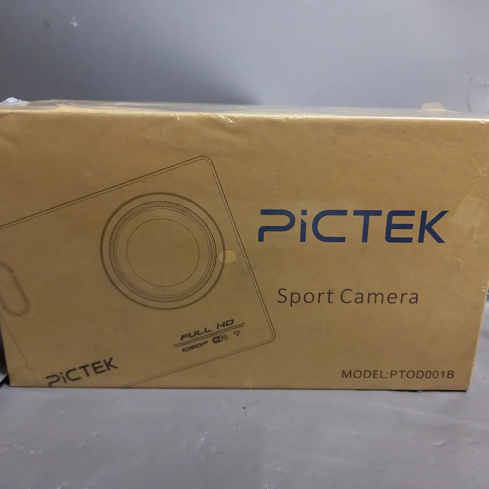 BOXED AND SEALED PICTEK SPORTS CAMERA (PTOD001B)