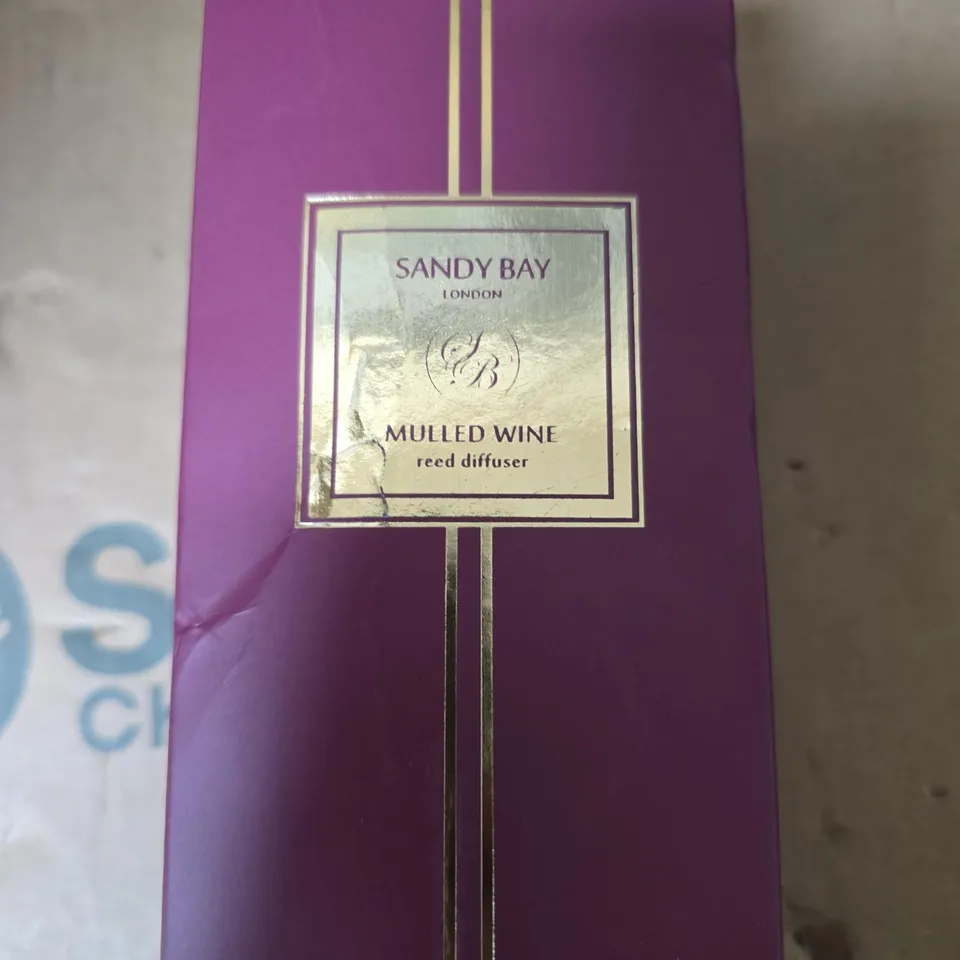 SANDY BAY LONDON MULLED WINE REED DIFFUSER – PURPLE BOX