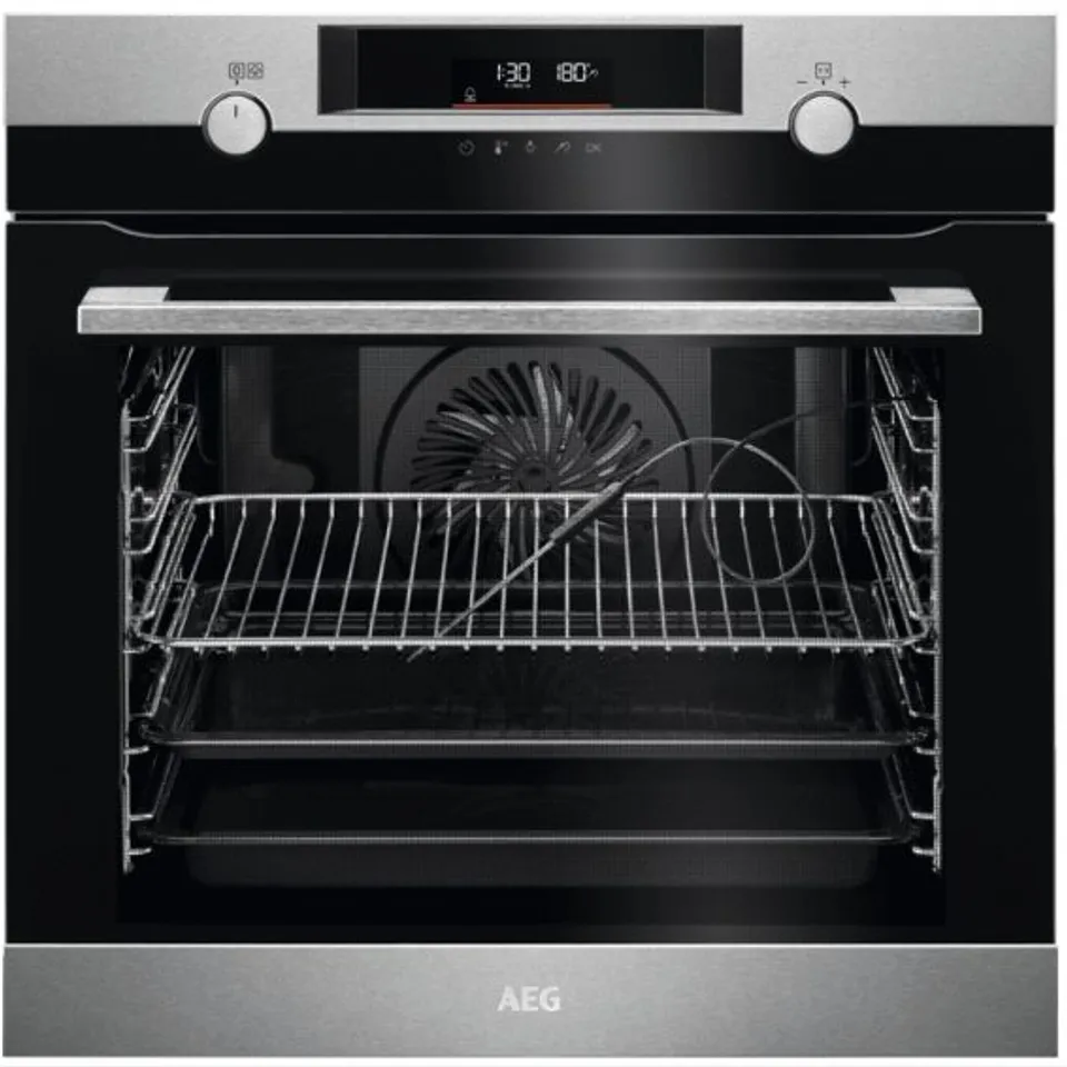 AEG BPK556260M STEAMBAKE SINGLE OVEN WITH PYROLYTIC CLEANING