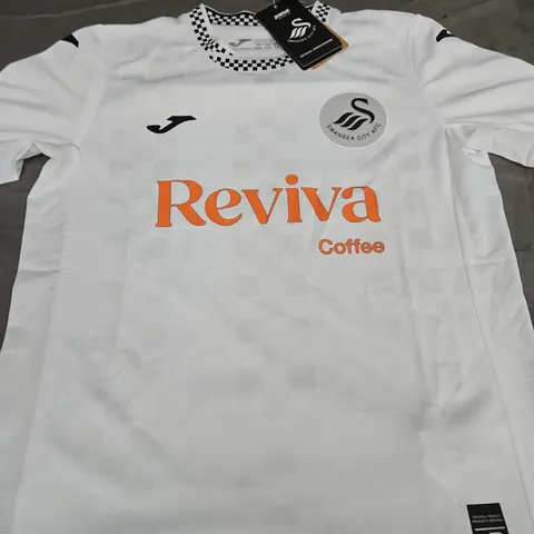 SWANSEA FC HOME JERSEY - SIZE 10 YEARS - KIDS