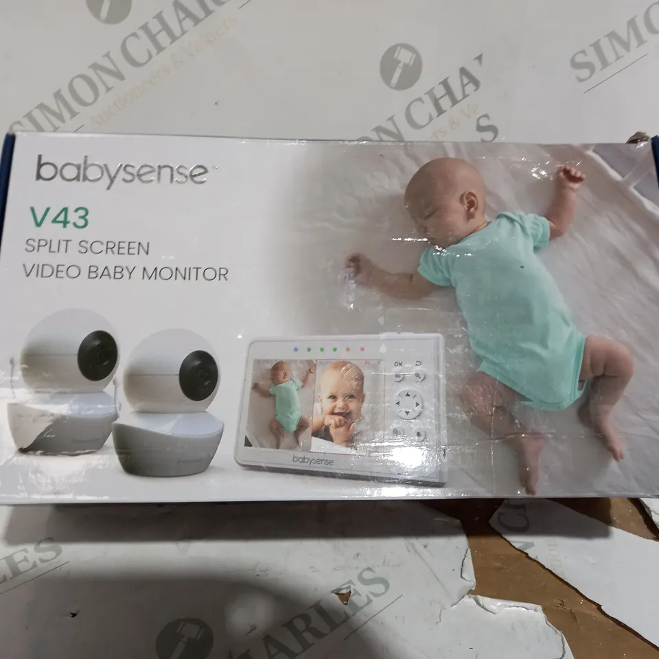 BABYSENSE V43 SPLIT SCREEN BABY MONITOR 