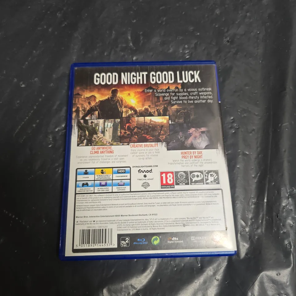 DYING LIGHT – PLAYSTATION 4 GAME CASE (PS4)