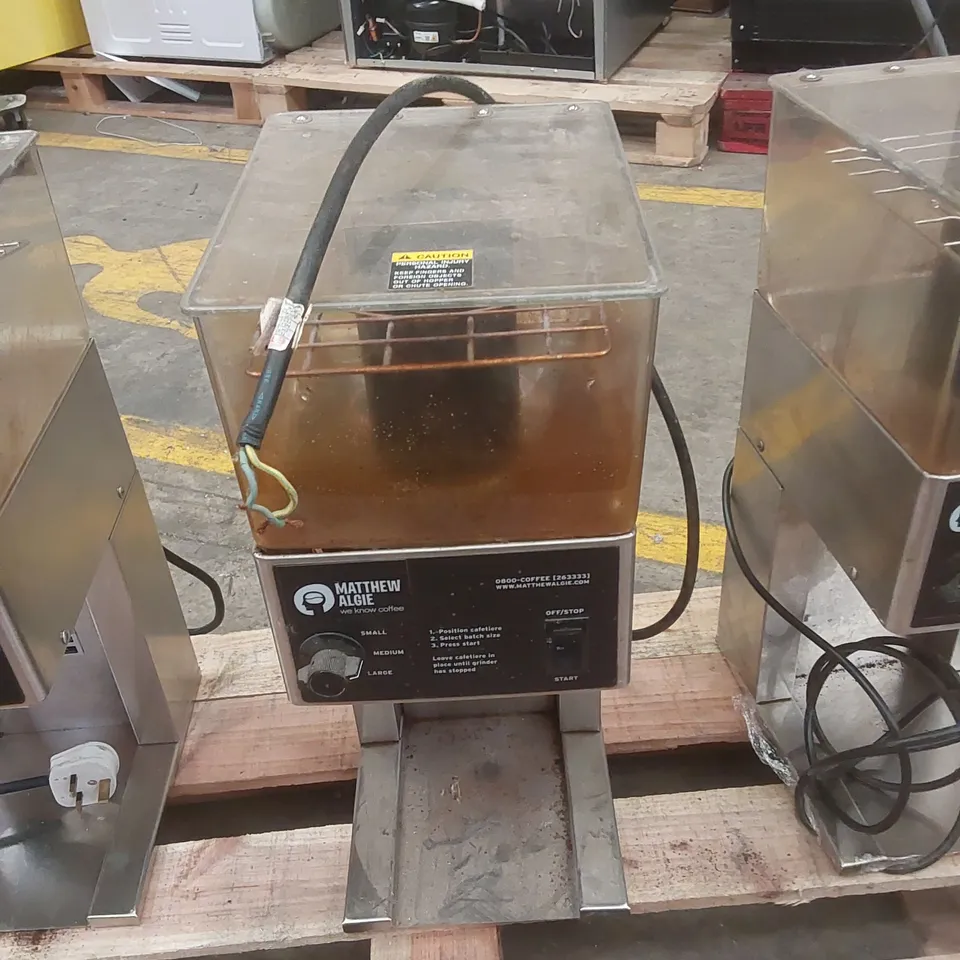 BUNN COMMERCIAL COFFEE GRINDER