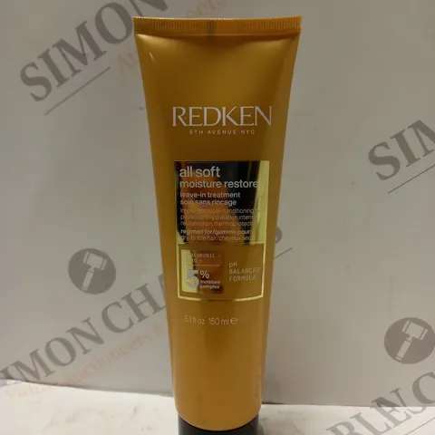 REDKEN ALL SOFT MOISTURE RESTORE LEAVE-IN TREATMENT