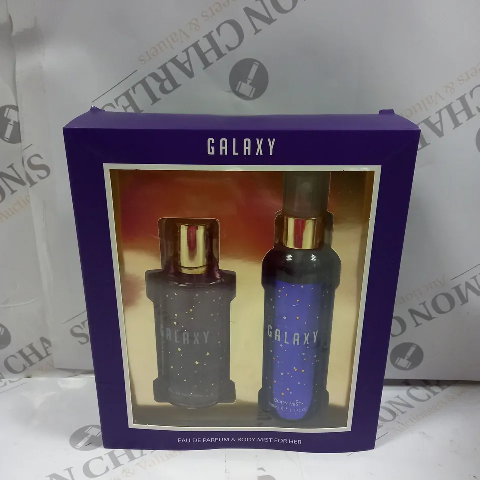 BOXED GALAXY EAU DE PARFUM & BODY SPRAY MIST SET 