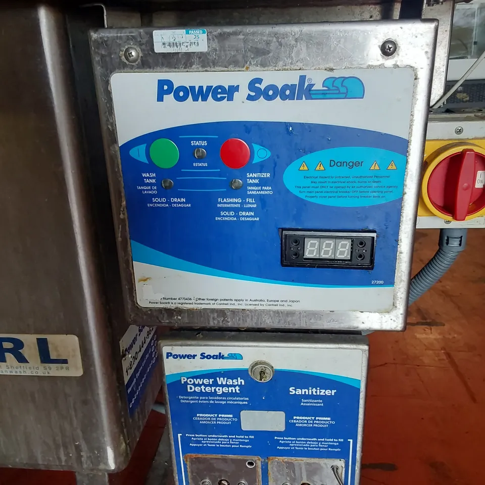 POWER SOAK WASH SYSTEM 
