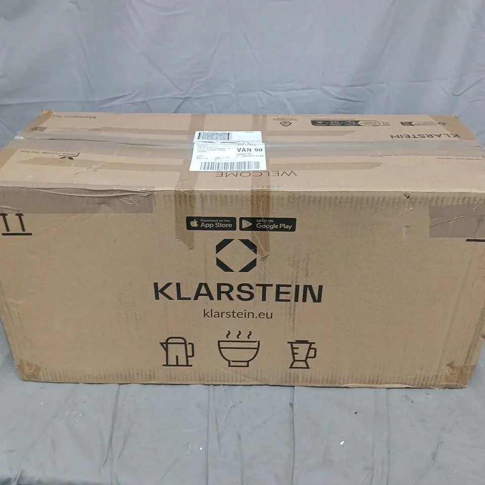 BOXED KLARSTEIN FIGO 2-IN-1 CEILING FAN AND LIGHT