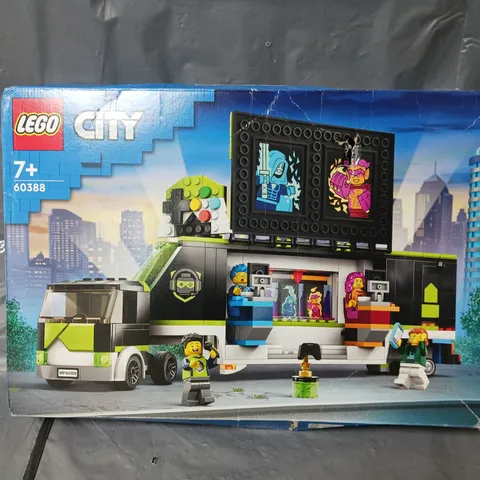 BOXED LEGO CITY GAMING TRUCK 60388