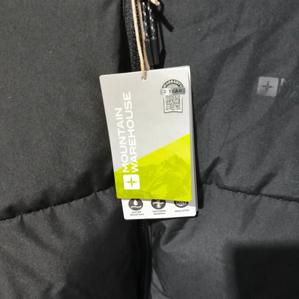 MOUNTAIN WAREHOUSE BLACK PUFFER JACKET – SIZE L