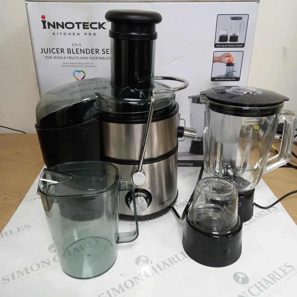 INNOTECK 3IN1 JUICER BLENDER SET